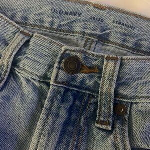Old Navy Light Blue Jeans No Rips Size 29x30 Straight